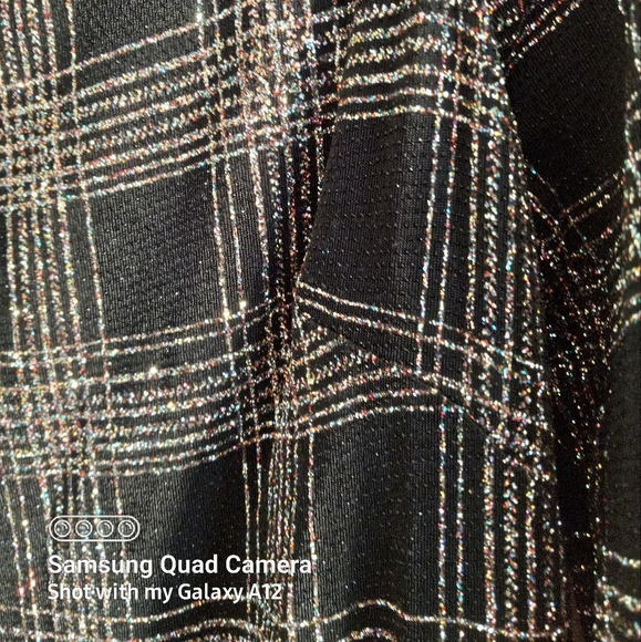 Vince Cumoto Black Shimmer Dress - Picture 3 of 5